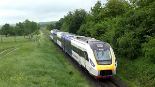 🚆Работа дворников этого дизель-поезда никого не оставит равнодушным) | Diesel train DPKr3-001