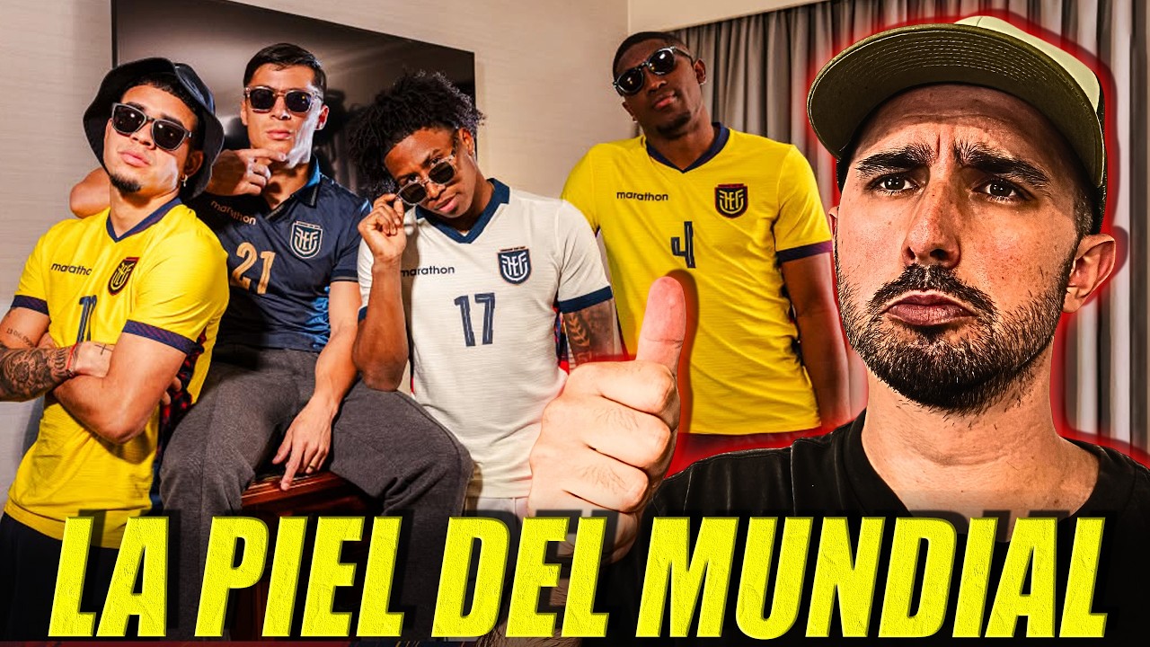 EXTRANJERO REACCIONA a las CAMISETAS de ECUADOR para el MUNDIAL 2026 🇪🇨