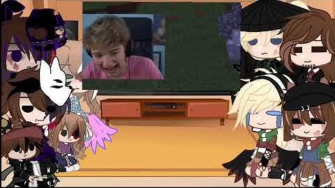 The Aftons and some DSMP react to Tommyinnit Portal Gun Mod 2/2/Requested :)