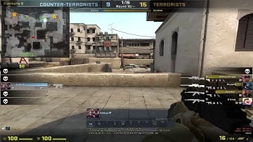 ESEA.net COTW: CSGO 1vs4 clutch