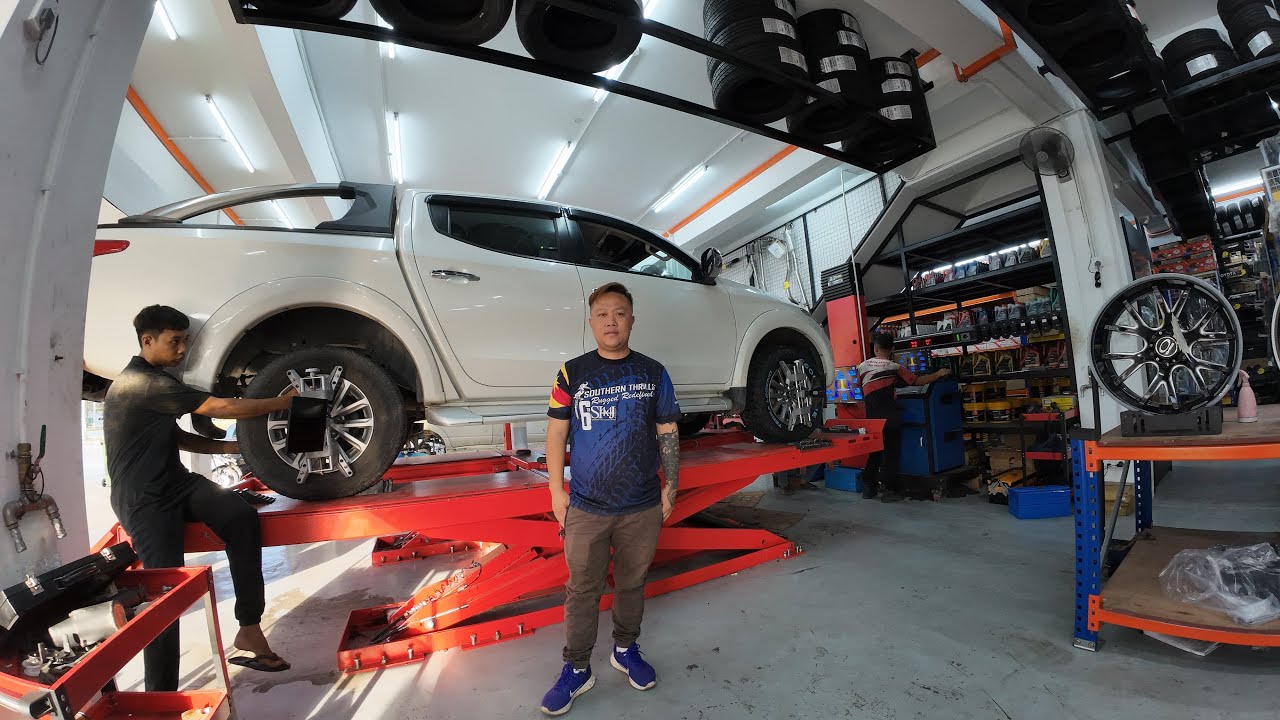 TUKAR TAYAR BARU BIAR JALAN LANCAR // STANDBY NAK JELAJAH PULAU BORNEO // 