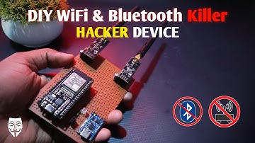 DIY WiFi & Bluetooth Killer | ESP32 Wireless Security Experiment 🔥 | #ESP32 #WiFi_ESP32