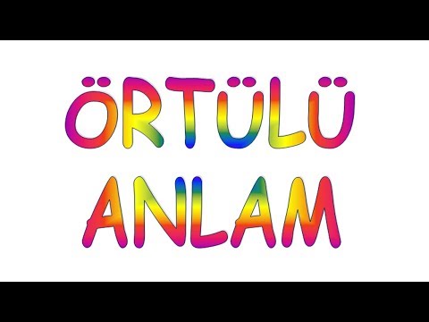 Video: Örtük tutumlara bir örnek nedir?