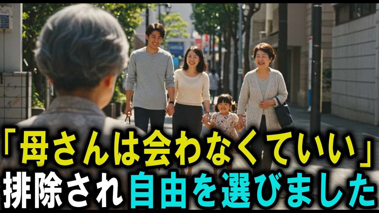 「会わなくていい」──孫に会わせないと言われた母は“会わない自由”を選びました