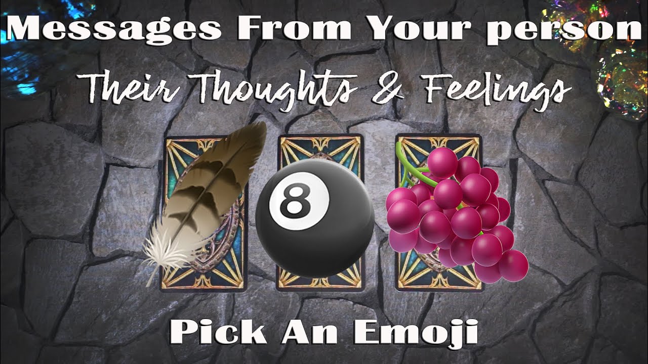 THE PERSON ON YOUR MIND 🧠 THEIR CURRENT THOUGHTS & FEELINGS 💌 PICK A CARD TAROT LOVE READING 🔮