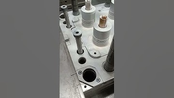 Auto #unscrewing #injectionmolding for female thread parts in an Economical method（rack）
