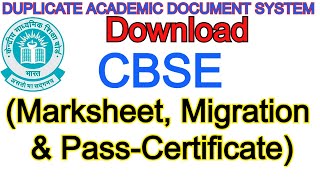 Download CBSE Marksheet, Migration & Pass-Certificate screenshot 3