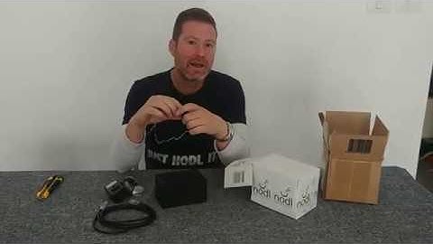 Unboxing a Nodl Bitcoin Full Node - based on Raspberry pi. Plug and play explained. Not a miner