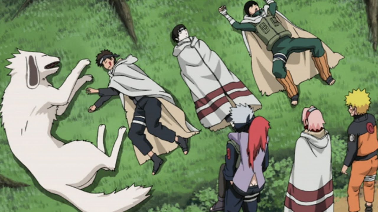 REVIEW: Naruto Shippuden Episode 217 - Kiba Complains & Killer Bee Raps