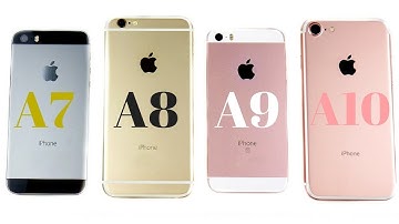 iPhone 5S vs iPhone 6 vs iPhone SE vs iPhone 7 iOS 11 Beta 9!