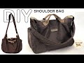 DIY SHOULDER BAG, cute and easy making  //  วิธีทำกระเป๋าสะพายไหล่ปรับถือได้แบบเท่ห์ๆ