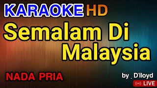 Video thumbnail of "SEMALAM DI MALAYSIA - KARAOKE TEMBANG KENANGAN | LAGU NOSTALGIA"