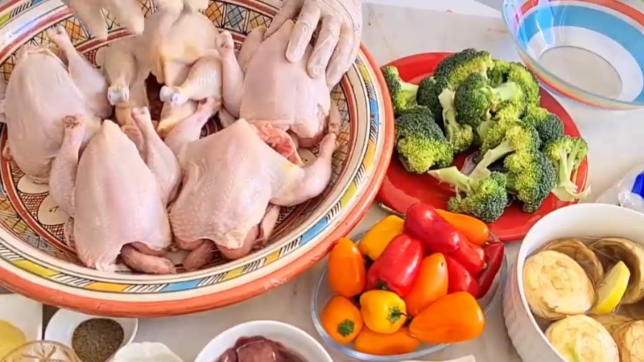 جميع اسرار الدجاج المشوي باش يكون رطب وغير ناشف محمر على حقو وصفة همية ولذيدة اذاجربتية ستدمنين عليه