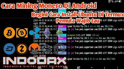 Mining Coin Monero Di Android Menggunakan Termux || Tanpa root