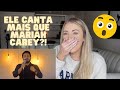 AMERICAN REACTS TO GABRIEL HENRIQUE- I WANT TO KNOW WHAT LOVE IS- (MARIAH CAREY COVER)