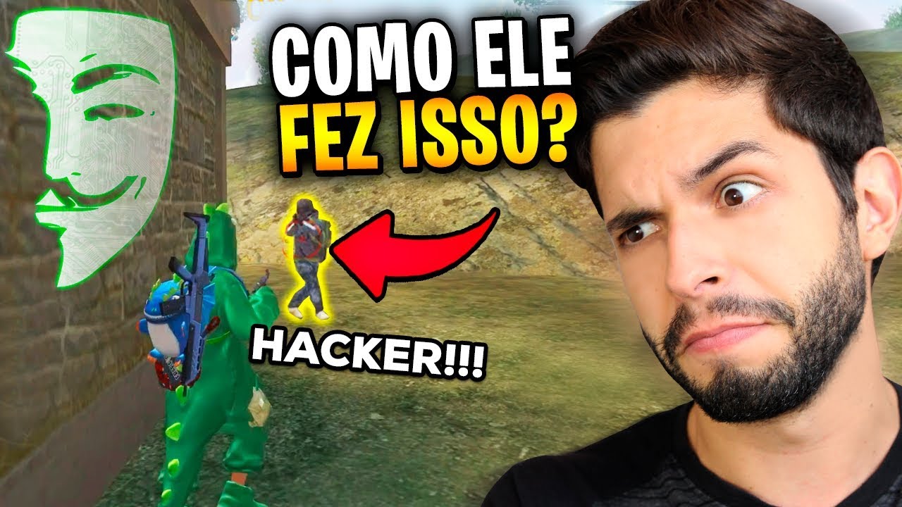 DANO INFINITO?!? ENCONTREI O HACKER MAIS ABSURDO DO FREE FIRE! 