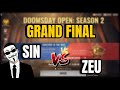 Doomsday grand final  zeu vs sin  state of survival