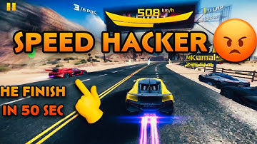 Asphalt 8, Today I Caught Speed Hacker in My Video😡