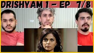 Drishyam 1 | Full Movie Reaction by Brazilians | EP 7/8