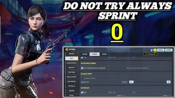 WHAT HAPPENED THEN I DO *0* ALWAYS SPRINT IN CODMOILE SOLO VS SQUAD TIPS AND TRICKS TUTORIALS