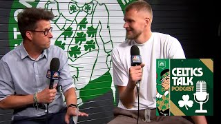 Kristaps Porzingis on sweet dreams of Boston and planning an extended stay here | Celtics Talk