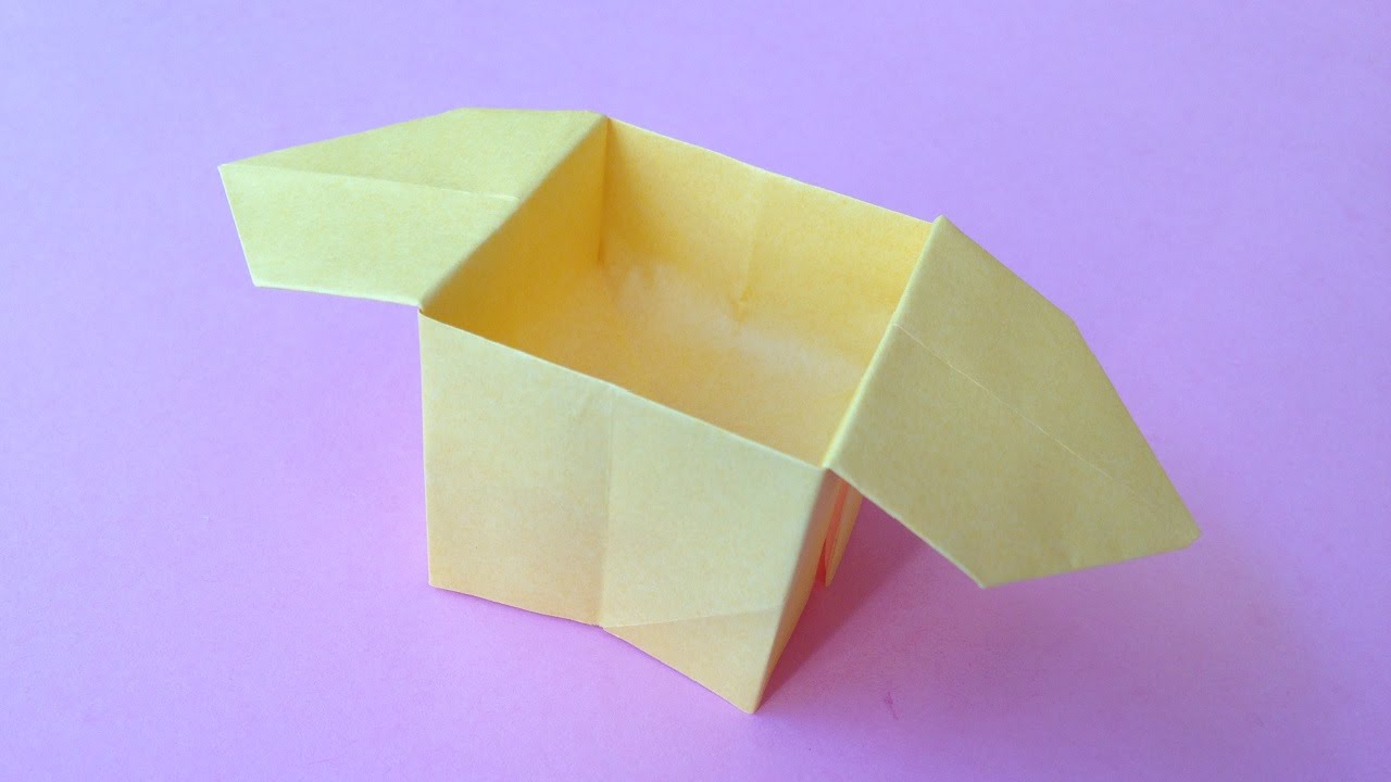 Origamismile Origami Box Instructions 折り紙の三方 さんぽう 簡単な折り方 Youtube