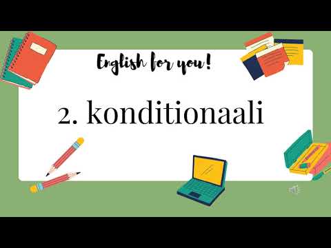 Englannin kielioppi - 2. konditionaali