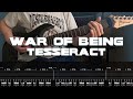 War Of Being - Tesseract (ON-SCREEN TABS) (BRAND NEW SONG 2023) (ONE-TAKE COVER)