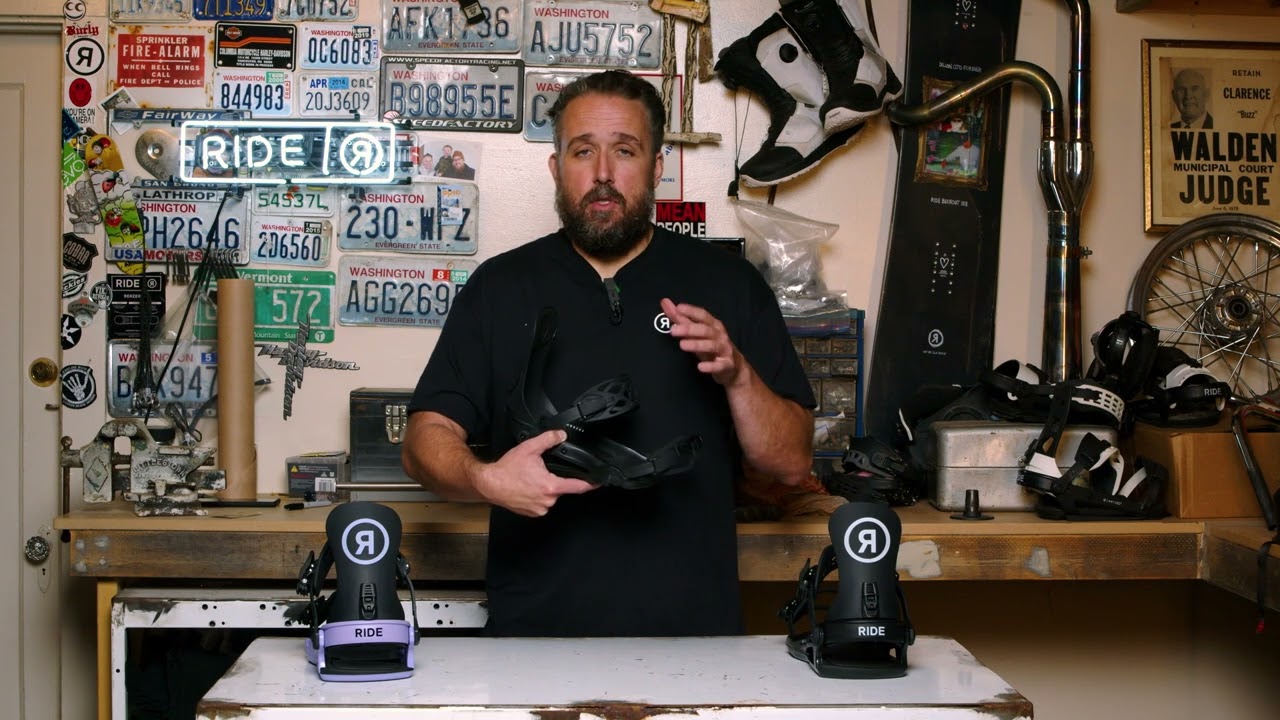RIDE CL-4 Snowboard Bindings 2023 | RIDE Snowboards