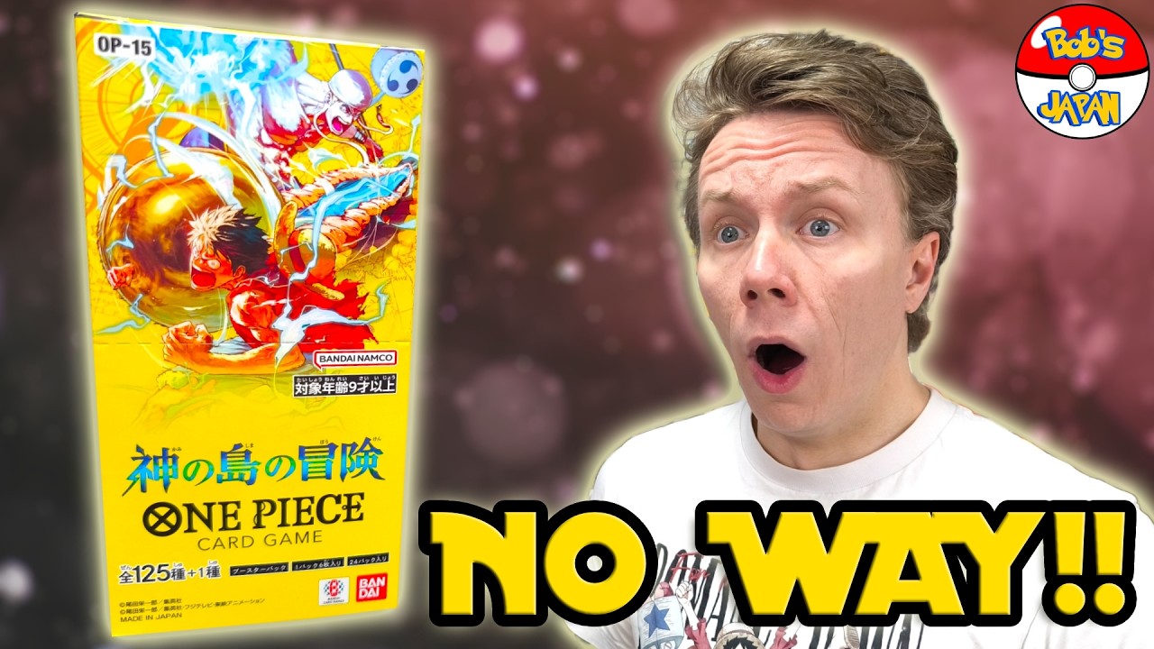 CRAZY Pulls in the NEW One Piece Card Game OP15 set! Giveaway inside!