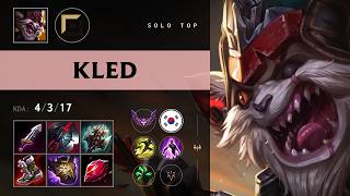 Kled Top vs K'Sante - KR Master Patch 26.12