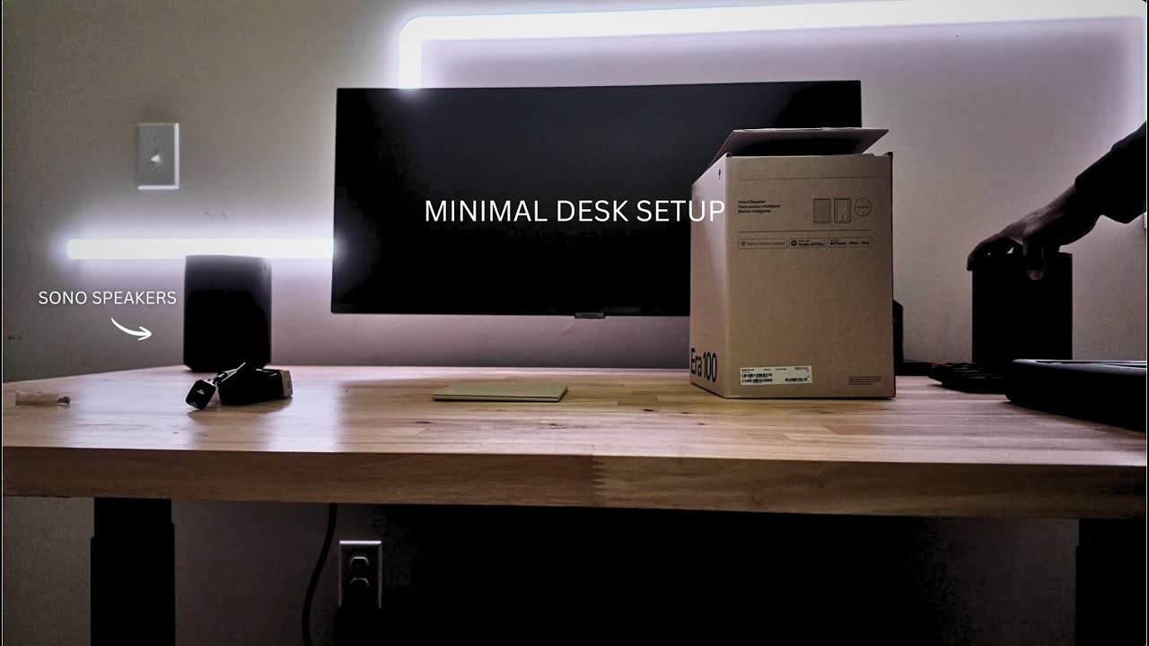 The Perfect Minimal Desk Setup | Clean, Calm & Functional
