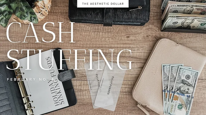 Cash Stuffing | $1,970 | February No. 4 | Cash Envelopes | Sinking Funds + Savings Challenges