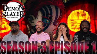 THE UPPER MOONS ARE INSANE!! | Demon Slayer Season 3 Episode 1 Reaction