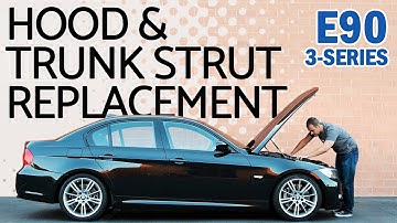 BMW E90 3-Series Hood and Trunk Strut Replacement for 325i, 325Xi, 330i, 330xi, 328i, 335i