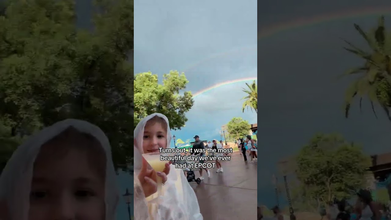 Expecting a horrible day and got a huge surprise! I’ve never seen the colors so bright on a rainbow