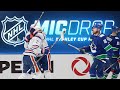 Edmonton oilers epic overtime win against vancouver canucks game 2 mic drop