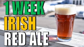 Brewing an IRISH RED ALE With MORE FLAVOR | Grain to Glass in SEVEN DAYS