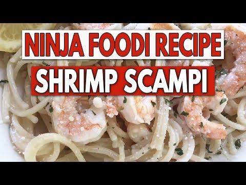 Shrimp Scampi With Spaghetti In The Ninja Foodi!