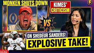 Todd Monken Shuts Down Mina Kimes' Shedeur Sanders Criticism!