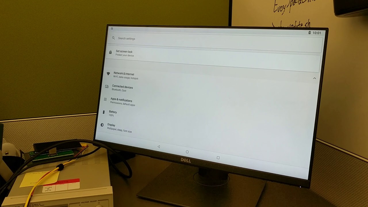 IMX8 screen due to error in driver