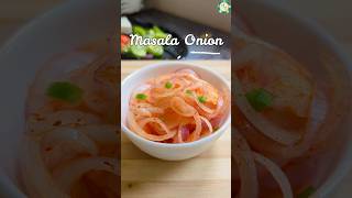 Masala Onion l Zesty Masala Onion Salad Recipe | Tangy & Spicy Raw Onion Side Salad for Tikkas