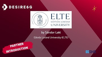 DESIRE6G - Sándor Laki (ELTE)