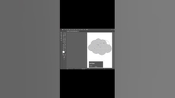 Cloud in Illustrator | Adobe Illustrator #Shorts