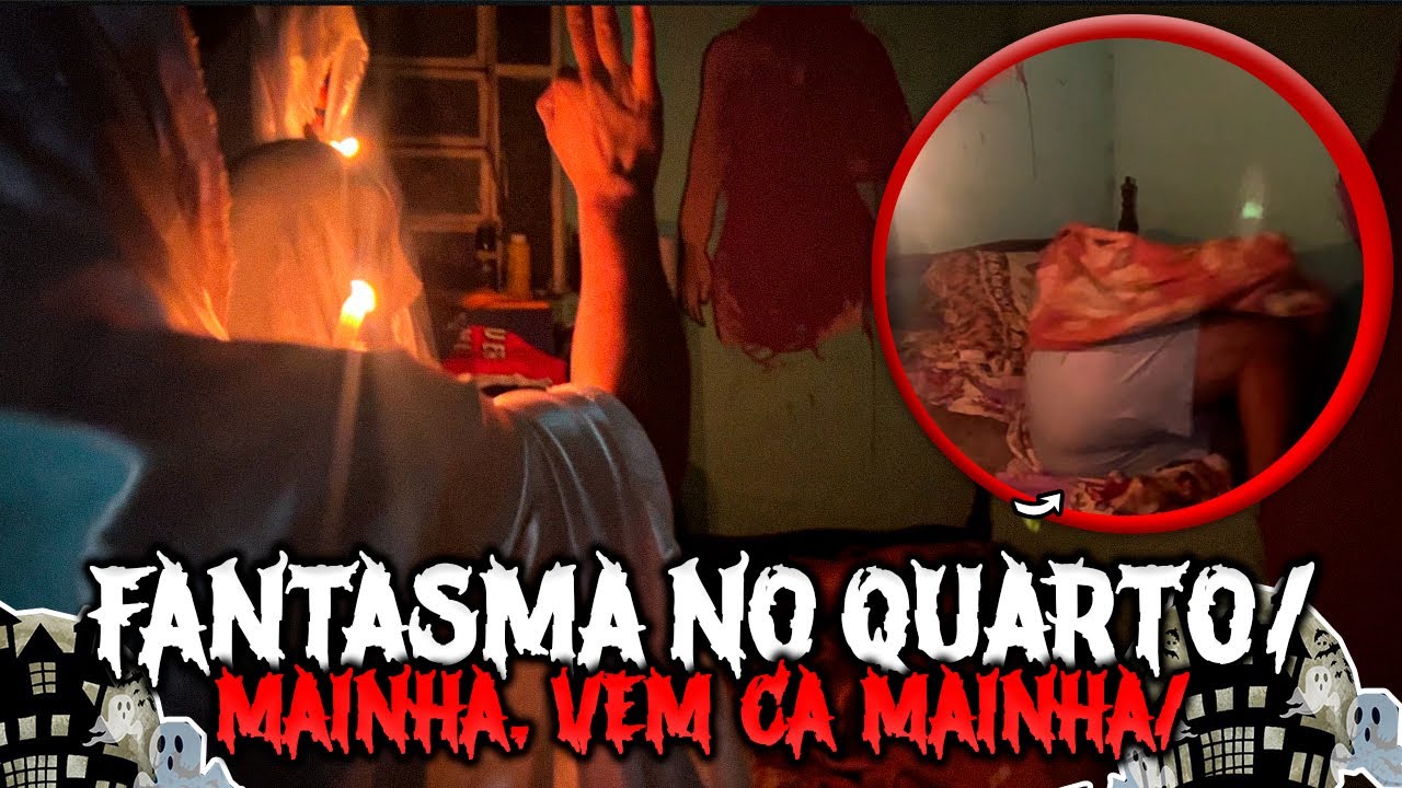 APARECEU 4 FANTASMAS NO QUARTO DO GALO CEGO | GALO CEGO