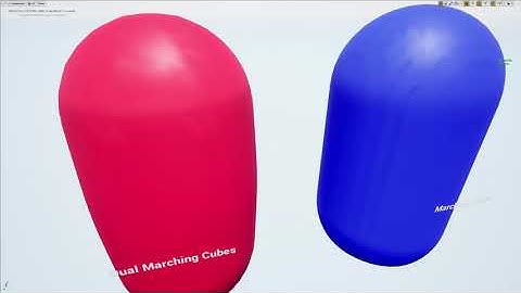 Unreal Engine - Easy Voxels: Marching Cubes - Interpolating 3 Primitives