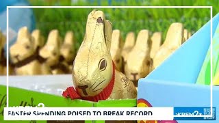Experts are forecasting record spending this Easter