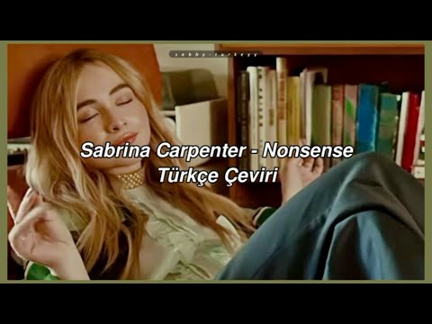 Sabrina Carpenter - Nonsense (Türkçe Çeviri)