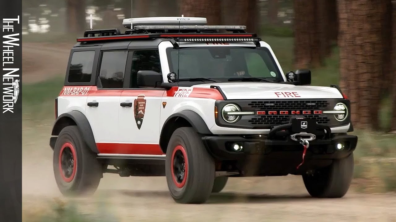2023 Ford Bronco Wildland Firefighting Command Rig – Off-Road Driving ...
