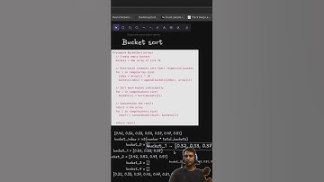Bucket Sort